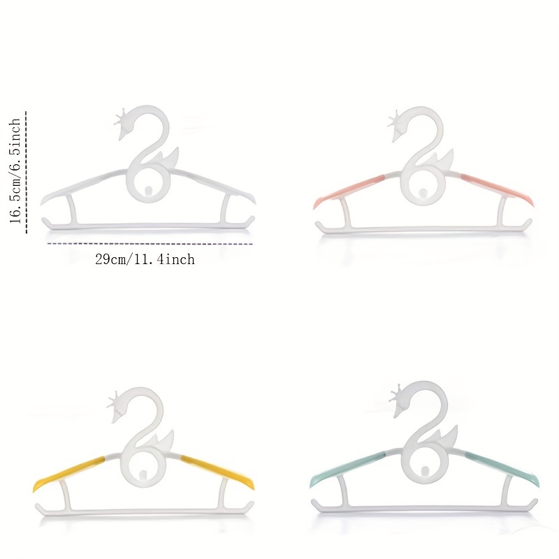 Children's Clothes Hangers, Retractable Non-marking Non-slip Clothes Hangers,  Multifunctional Household Coat Hangers, Stackable Plastic Clothes Hanger  (wings Can Be Rotated And Retracted) - Temu