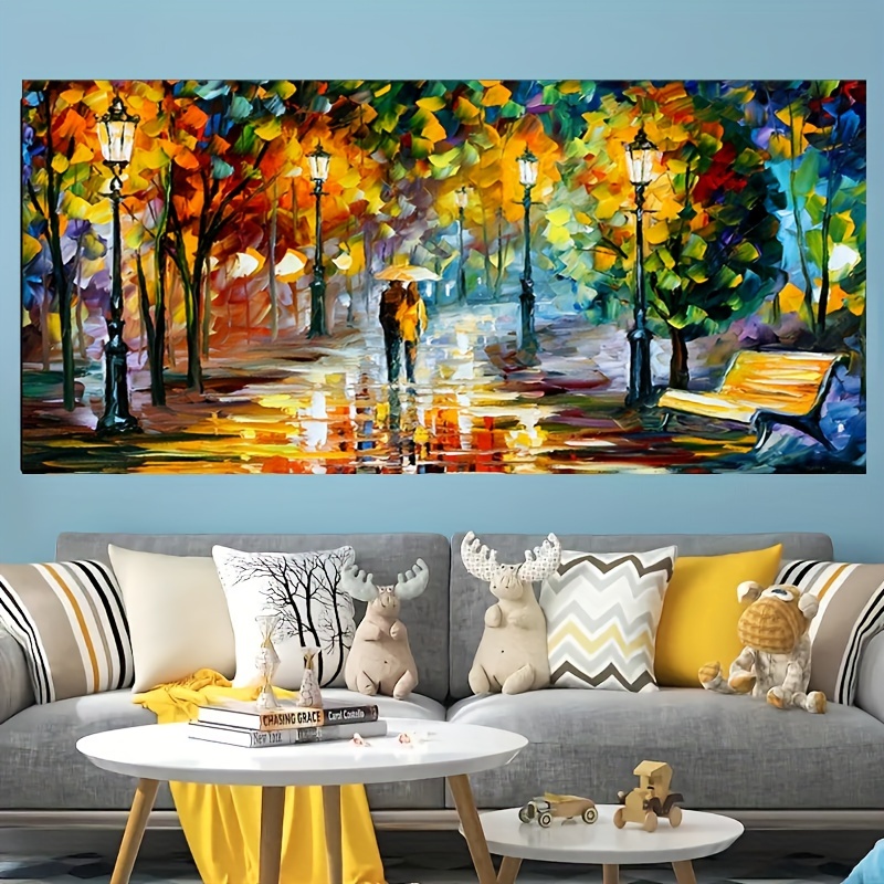 1pc 5d Diamond Painting Table Items Embroidery Cross Stitch Kit Bedroom  Home Decoration Gift 40x40cm/16x16inch Without Frame