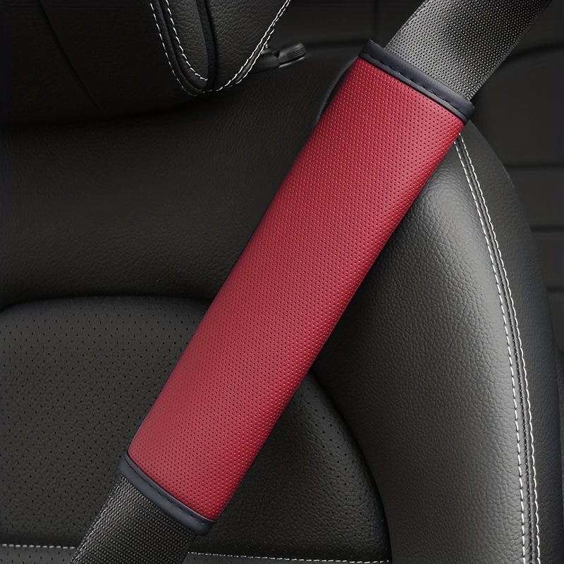 Cuir 1 pièces ceinture de sécurité de voiture couvre épaule