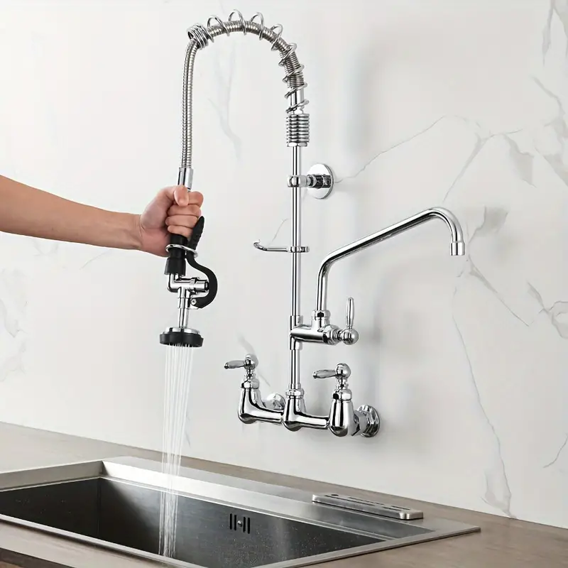 Wall Mount Kitchen Sink Faucet Pre