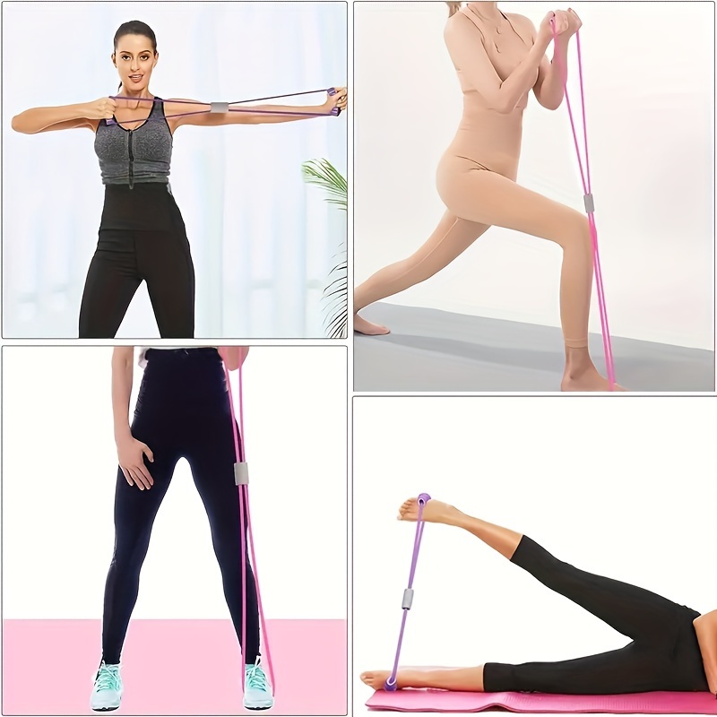 Yoga Fitness Workout Equipment Set Pedal Resistance Band 8 - Temu Canada