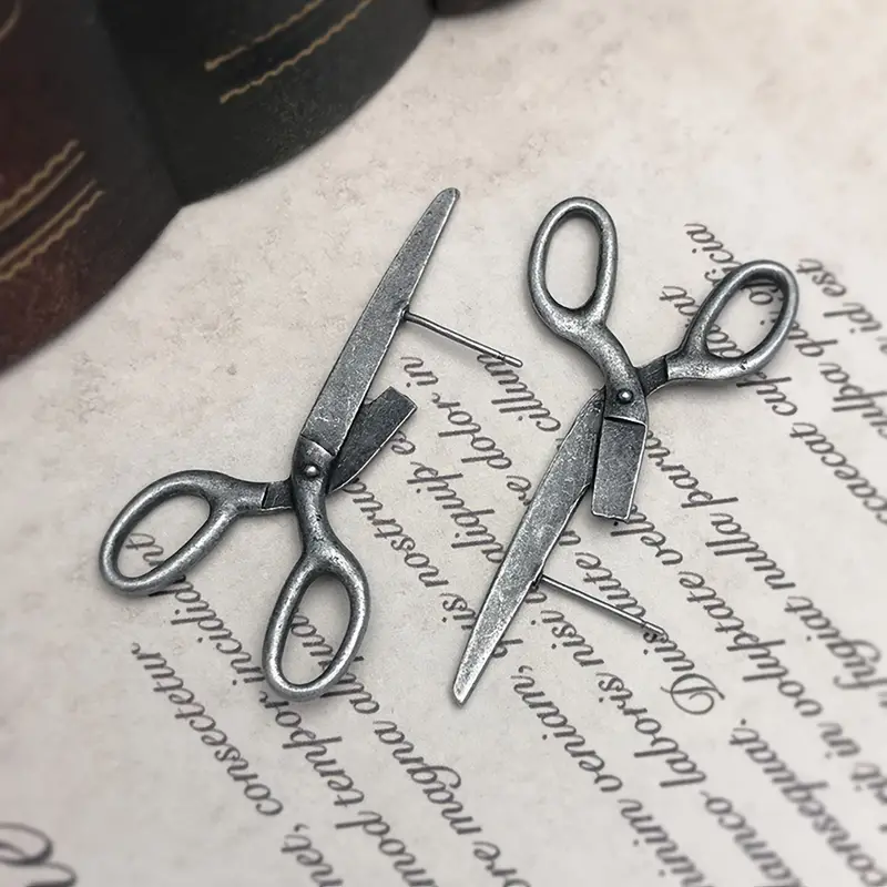 Functional Folding Mini Scissor Earrings - Cute and Quirky for