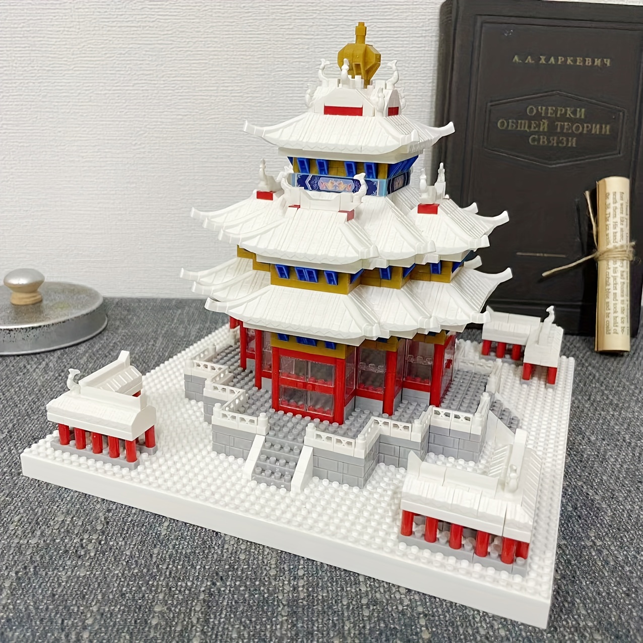 I built a pagoda palace out of the new blocks