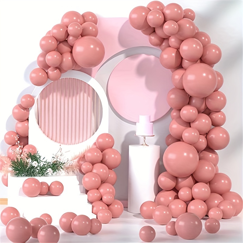 10 Globos Látex Rosados Decoración Fiesta Baby Shower - Temu