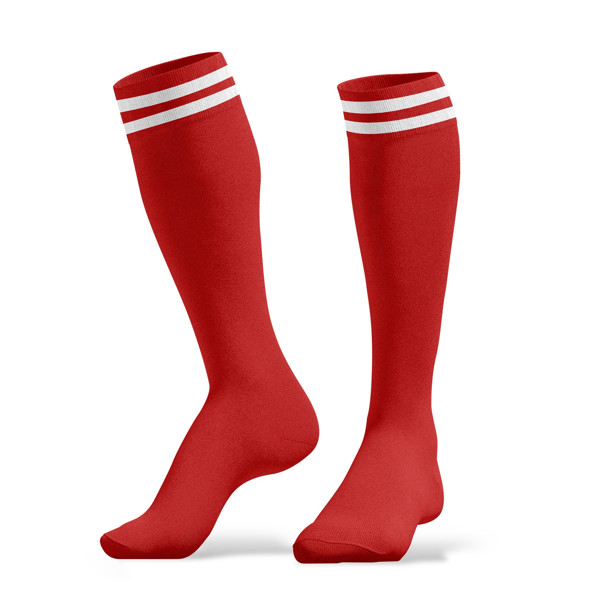 TEMU 1 Pair Football Socks For Youth Adult, Breathable Non-slip Sport Soccer Socks For Outdoor Cycling Climbing Running Summer, Unisex Style High