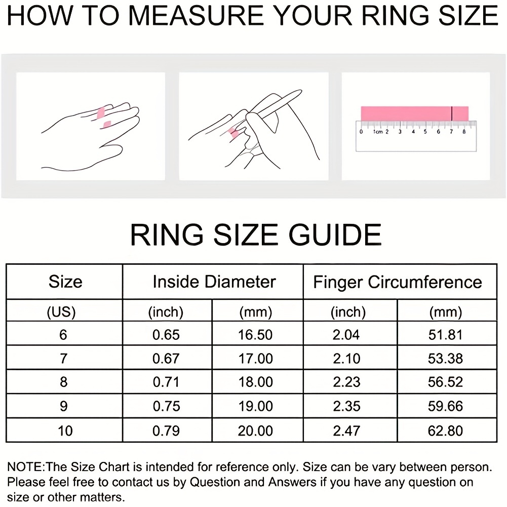 Ring Sizing Kit  Text rings, Rings, Stacking ring set