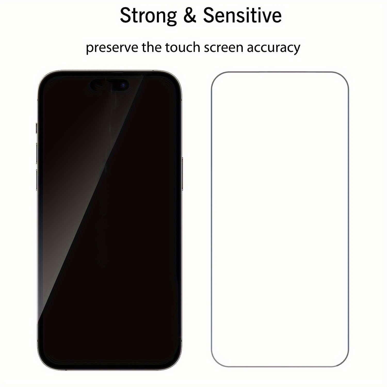 Preserver Tempered Glass Screen Protector for iPhone 15