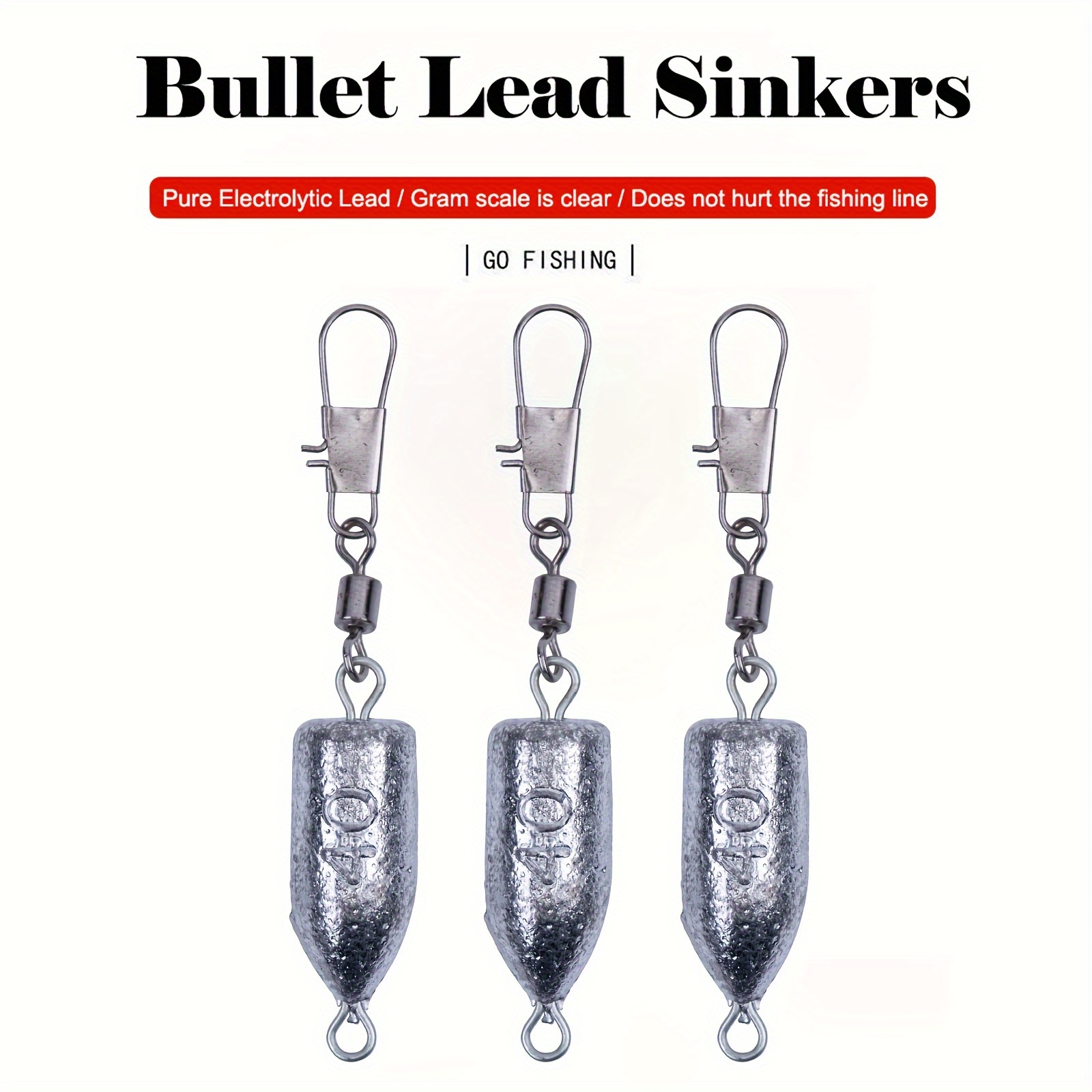 Bullet Weights Disc Sinker - 4 oz