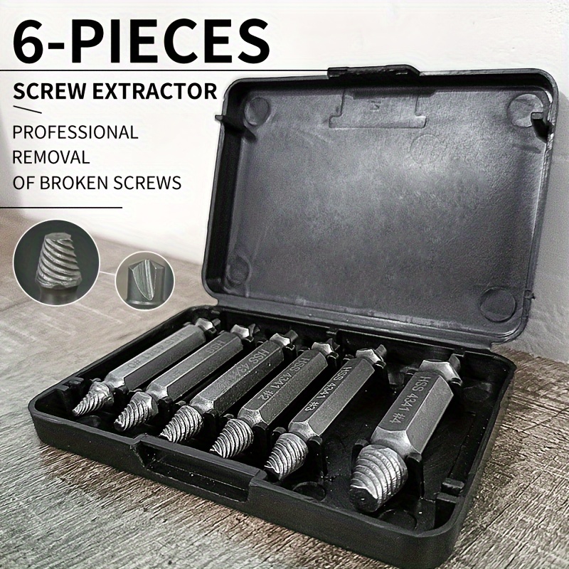 HSS Damaged Screw Extractor Drill Stripped Screw Extractor Remover – Sparts  NZ