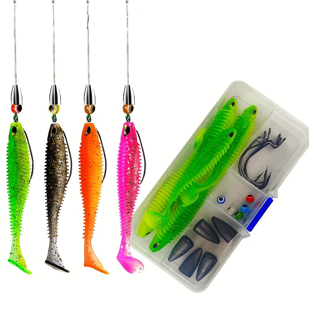 Paddle Tail Swimbaits Soft Worm Fishing Lures For - Temu