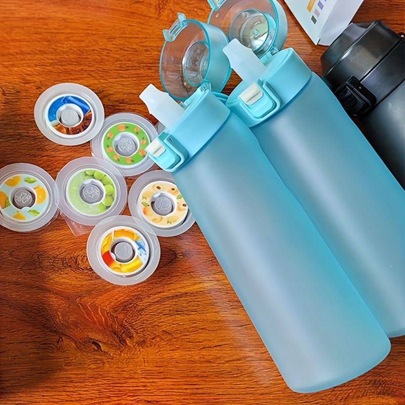 Sports Water Bottle Compatible With Flavor Pods - Temu