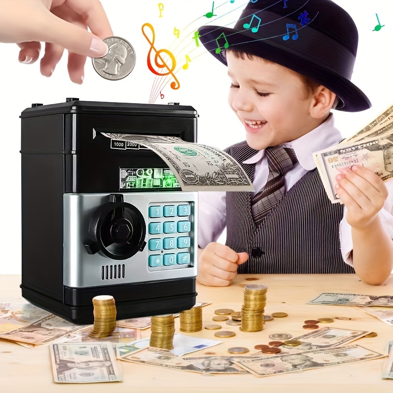 Licorne Money Box pour les enfants filles, Tirelire automatique Enfants  Économie d'argent Boîte à monnaie Pour les pièces