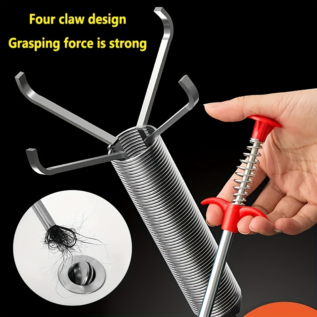 Drain Anti clog Tool Set Prickly Easy To Use Quickly Clears - Temu