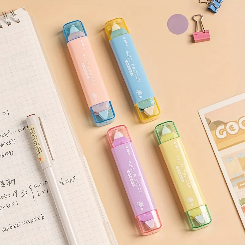 Tools & Accessories - Macaron Color Pen Shaped Double-Sided Adhesive Dots Glue Tape