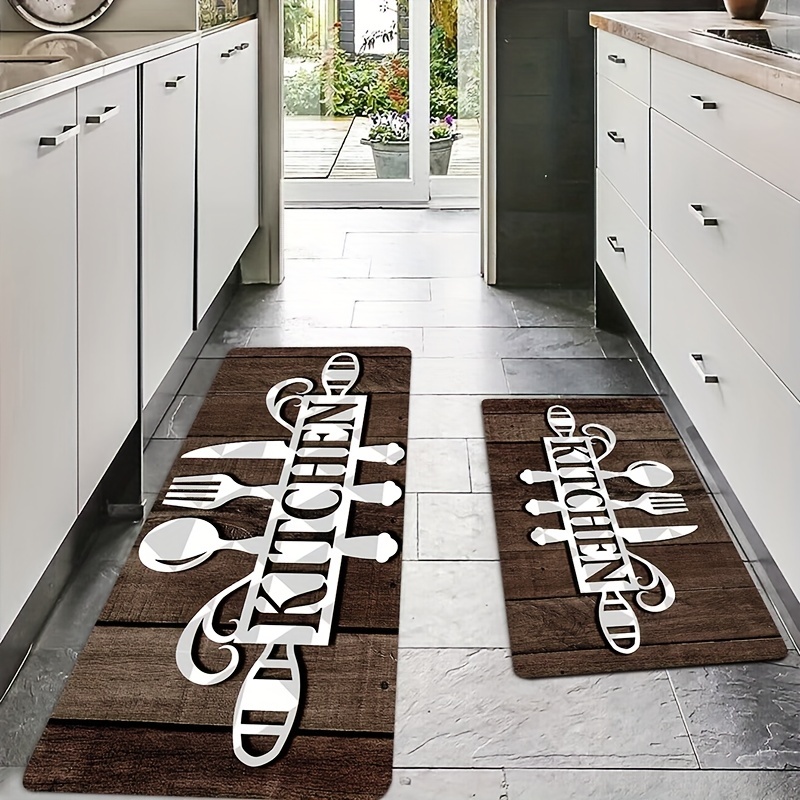 Soft Kitchen Rug Cushioned Anti fatigue Kitchen Rug Cartoon - Temu