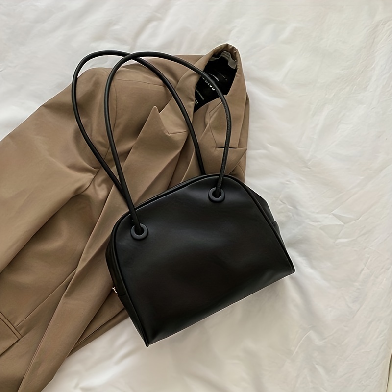 Minimalist Dome Bag With Double Handle