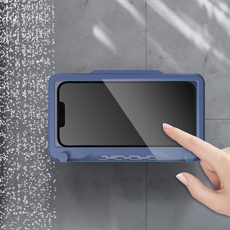 Waterproof Mobile Phone Holder: Watch Tv Videos In Bathroom - Temu