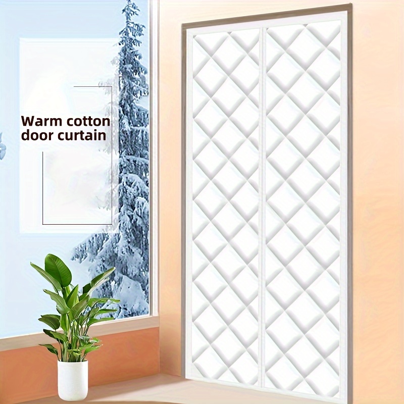 Magnetic Thermal Insulated Door Curtain Soundproof Door - Temu Mexico