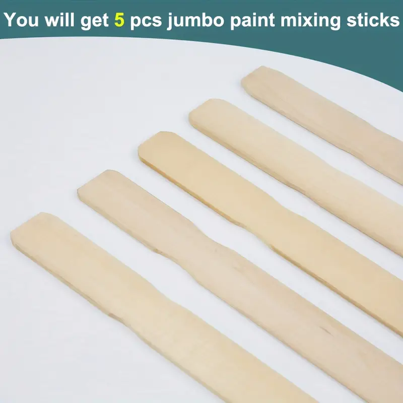 Inch Wood Paint Stir Sticks Paint Stirrers Garden Markers - Temu