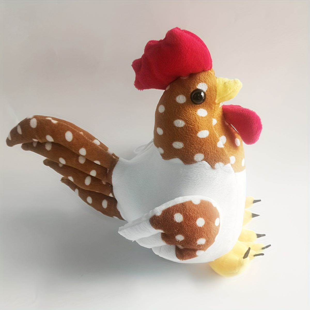 1pc Jouet En Peluche Réaliste Coq Poulet Animaux En Peluche - Temu France