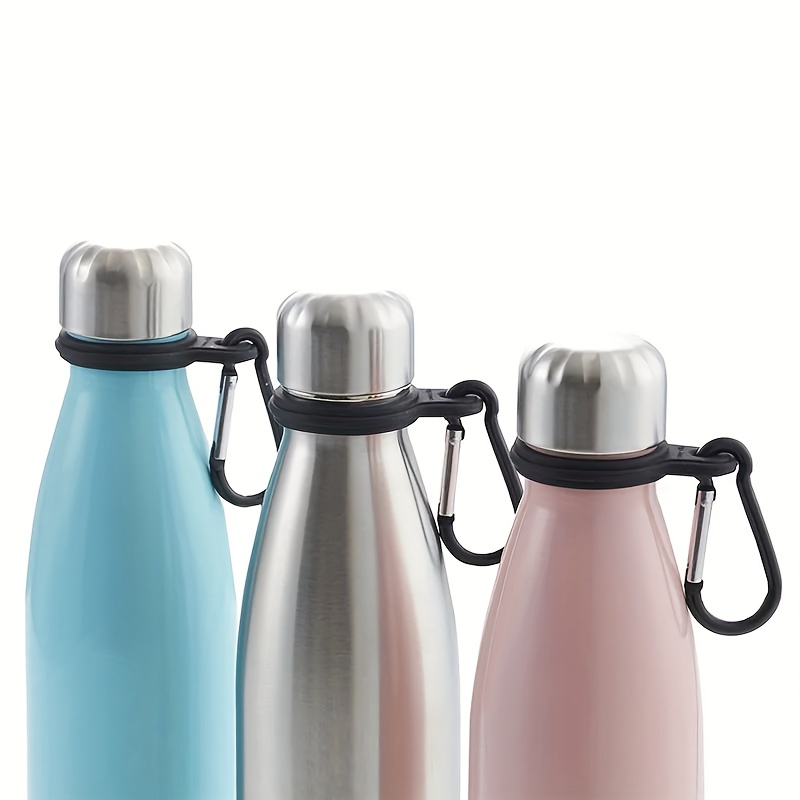 Silicone Sports Kettle Buckle Outdoor Carabiner Water Bottle