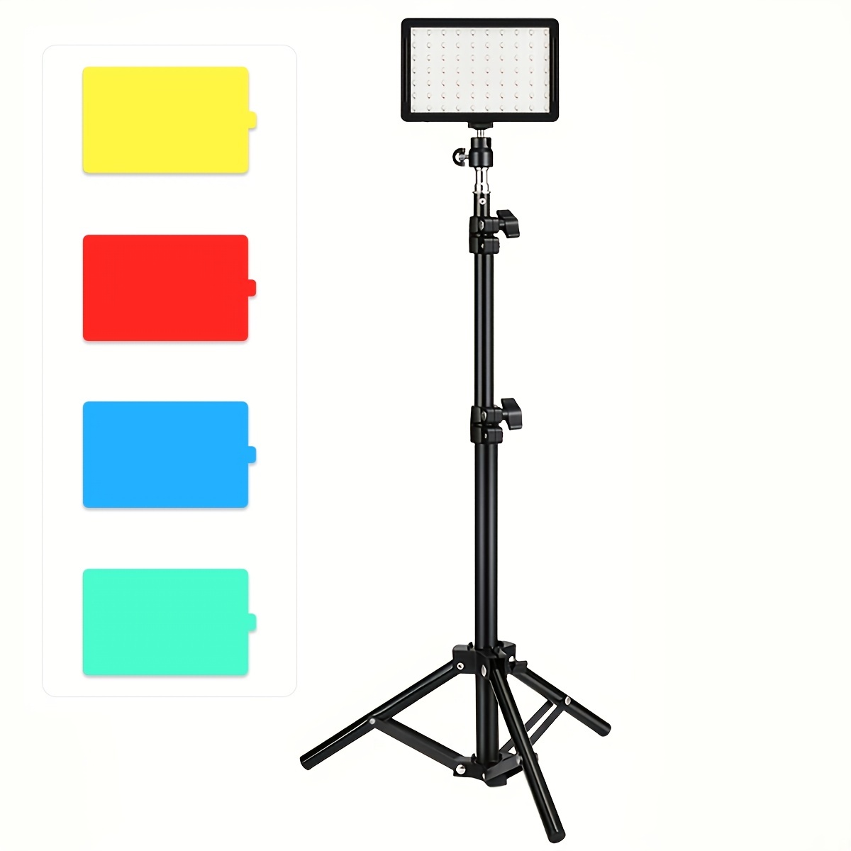 Panneau lumineux LED statique avec trépied pour studio photo