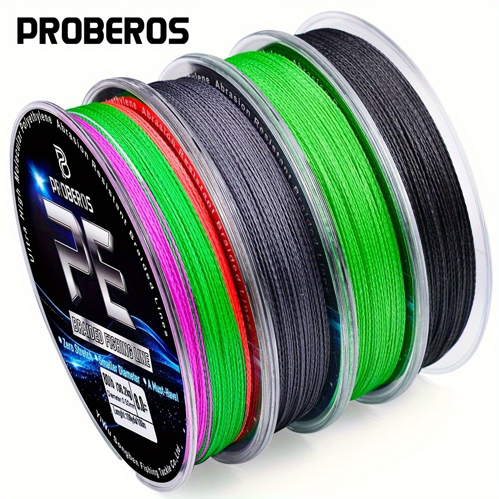 219yds Ultra Strong Wear Resistant Fishing Line 9 strand Pe - Temu