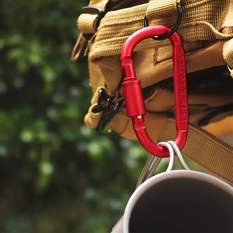 2pcs Heavy Duty Locking Clips for Camping Hiking Hammock