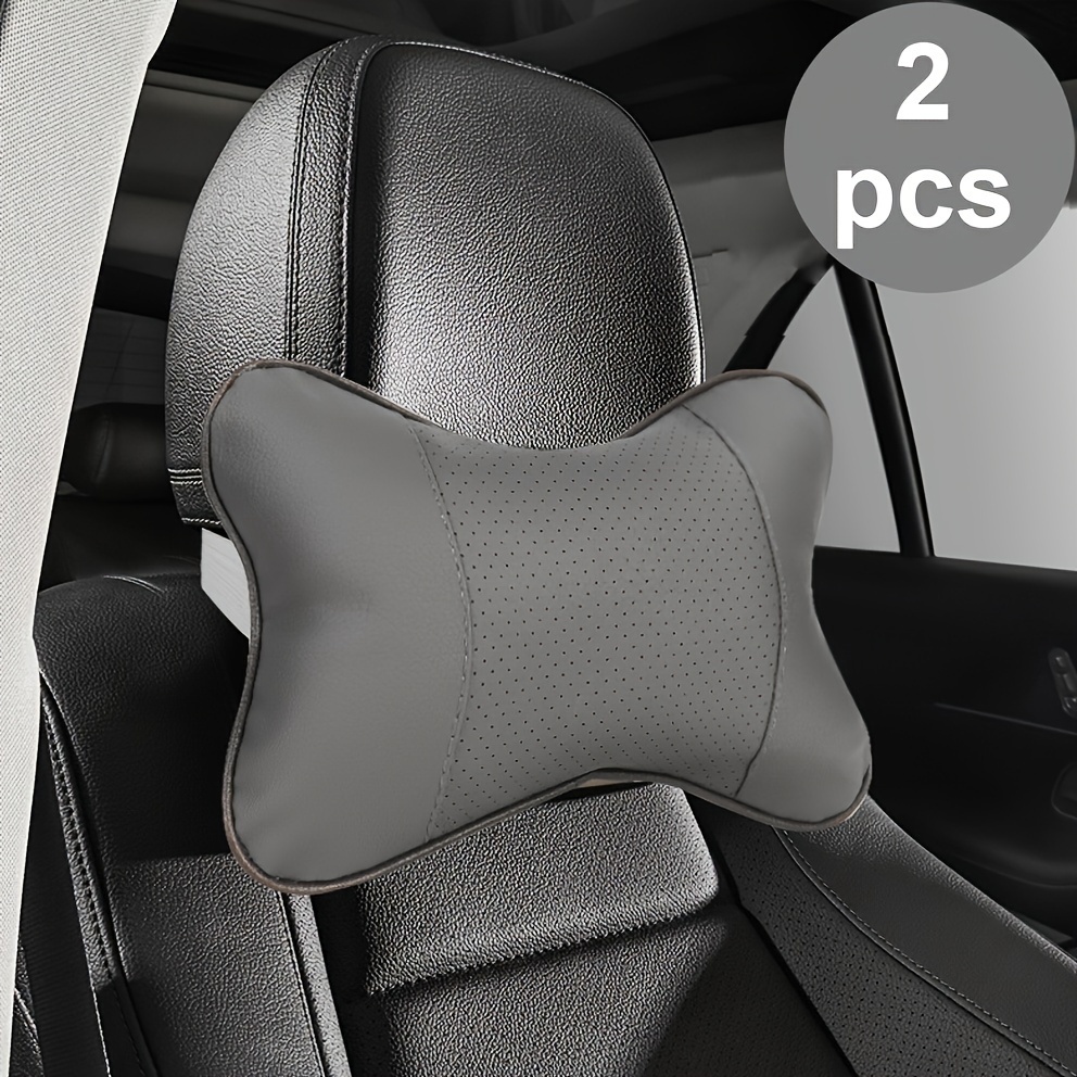 Car Neck Pillow Soft Breather Car Head Neck Rest Support Cushion Headrest  Pillow Pad For Most Cars Home And Office Chair - Temu