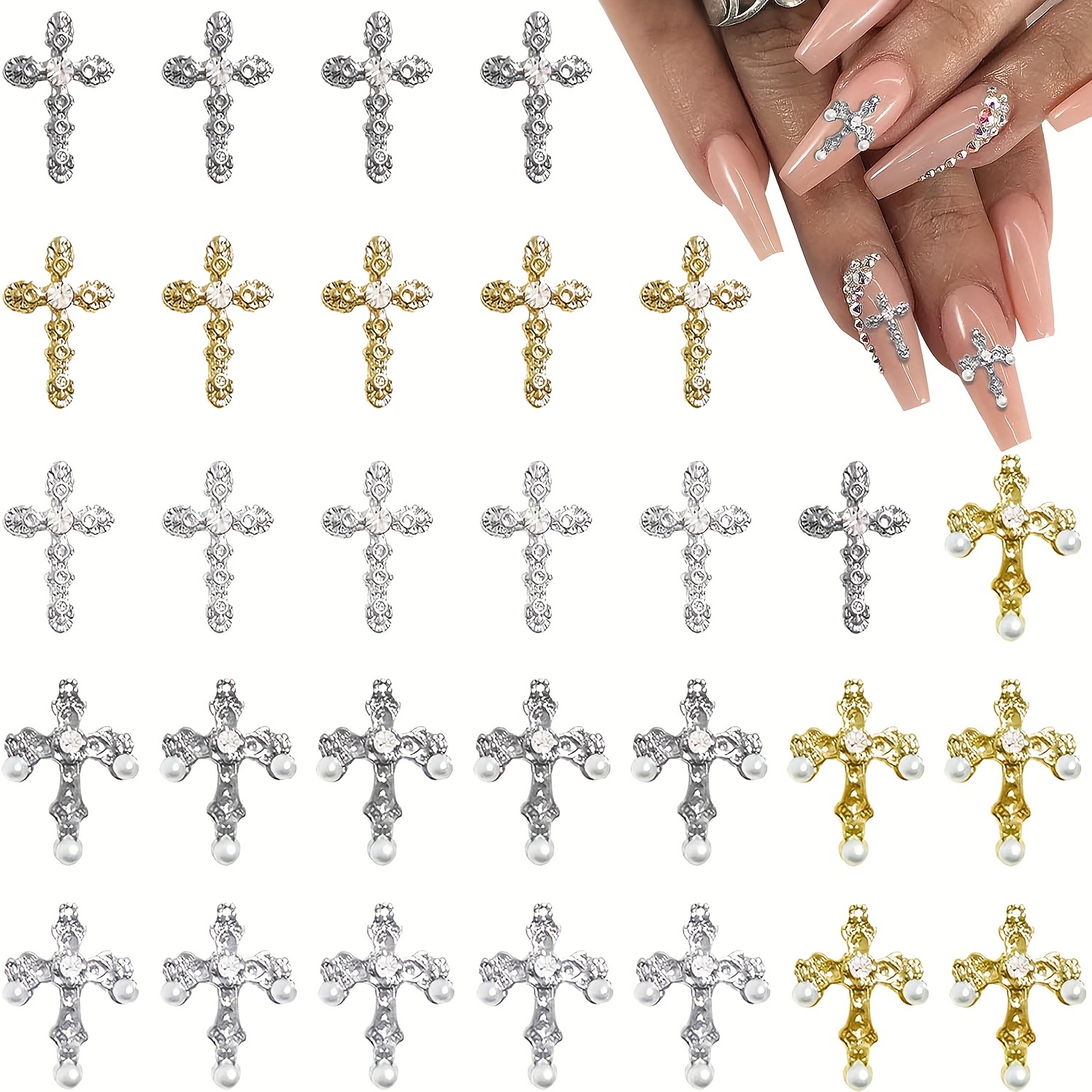 Flower Charms For Nails - Temu - Page 8