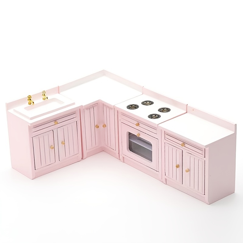 SAMCAMI Accesorios para casa de muñecas en miniatura, muebles para casa de  muñecas a escala 1 y 12, mini cosas para cocina de casa de muñecas