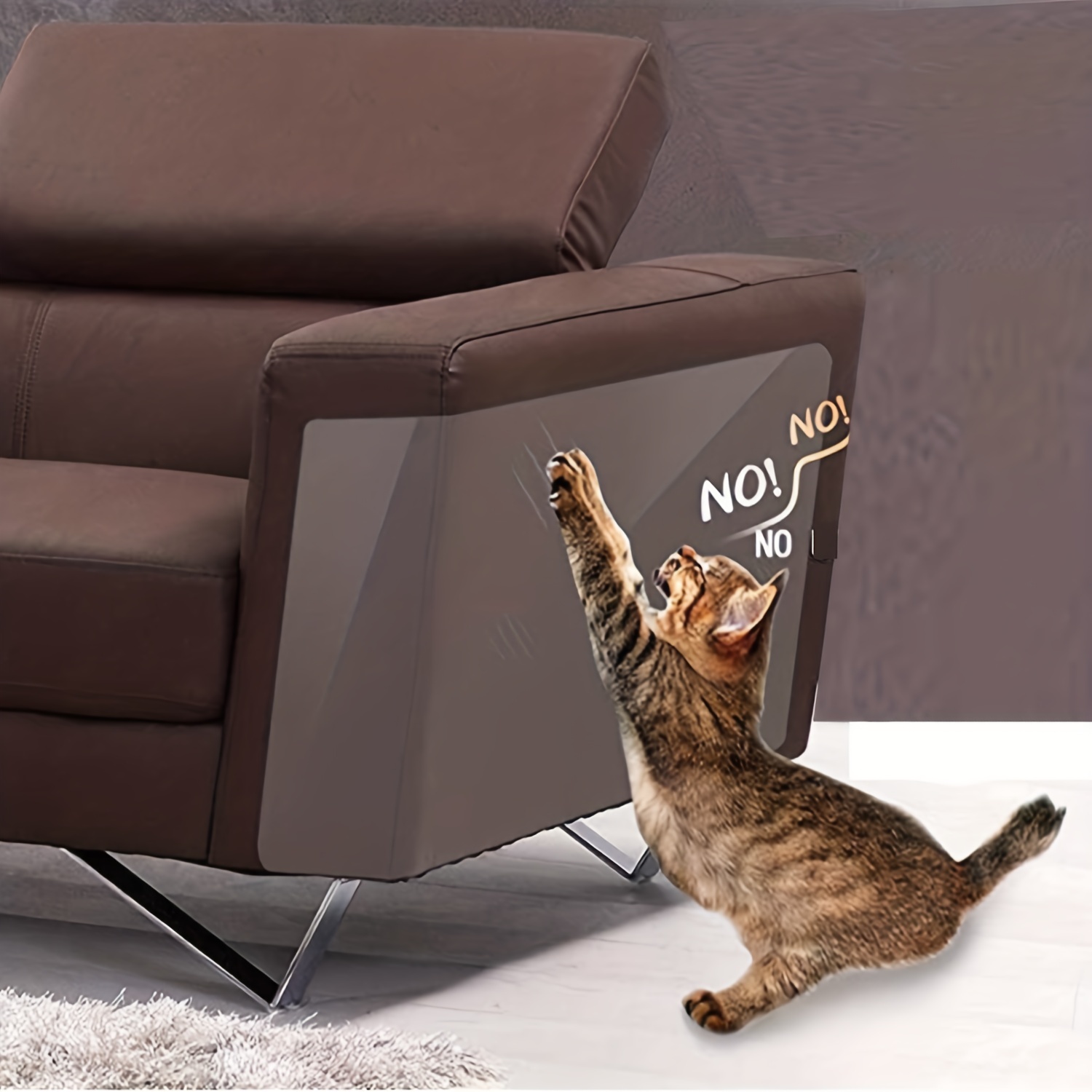 Protector De Sofa Rascador Esquinero Para Gatos + Obsequio
