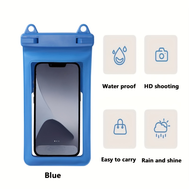 Pack-2 Housse Etui Pochette Etanche pour iPhone 11 Pro Max XS X XR 8 Plus 7  Plus 6s Plus - Pochette Waterproof Etanche