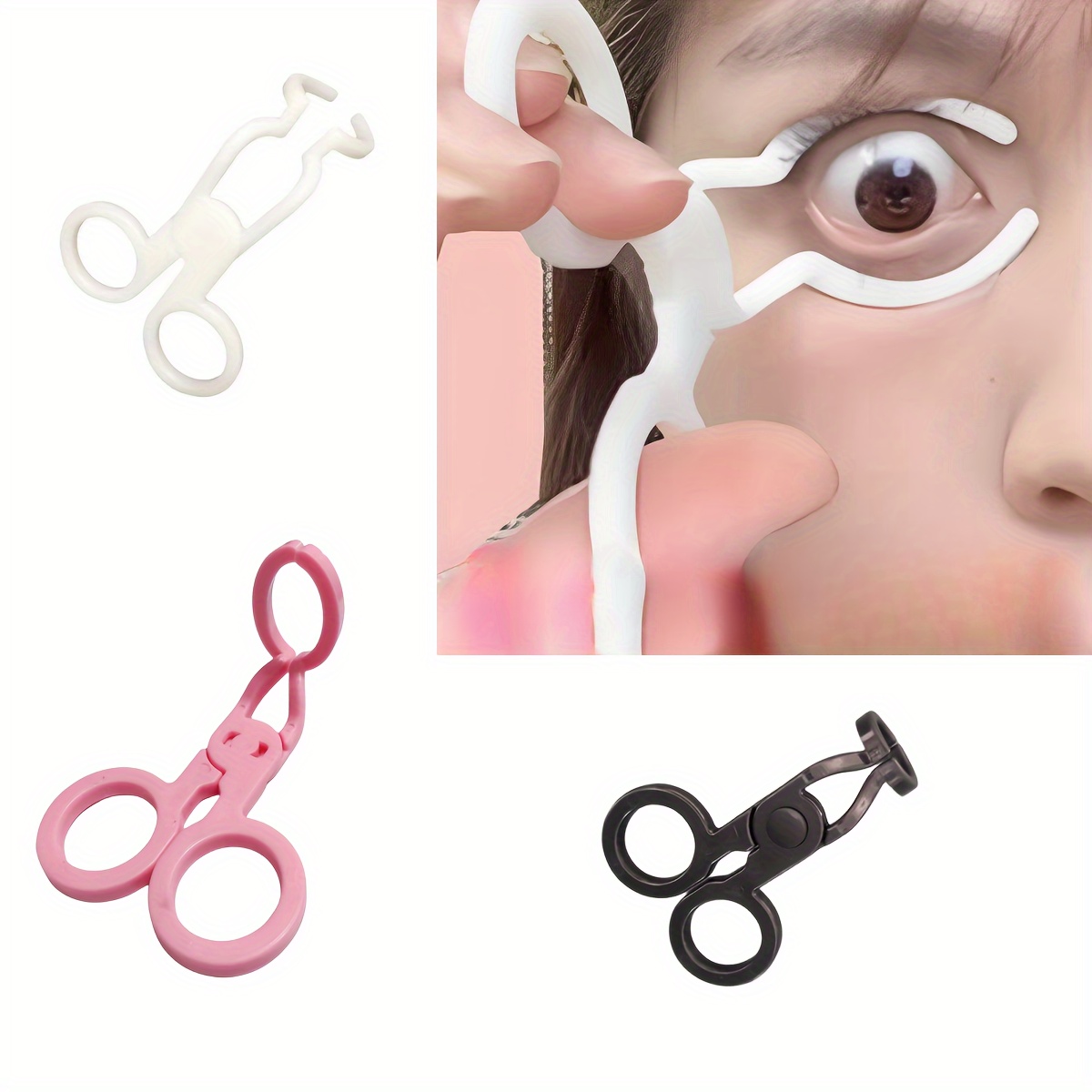 Contact Lens Applicator For Beauty Eye Eyelid Support Tool - Temu
