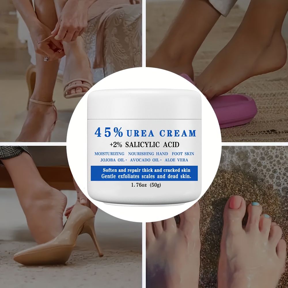 45 Urea + 2 Salicylic Acid Foot Cream,foot Lotion For Dry Rough Crack