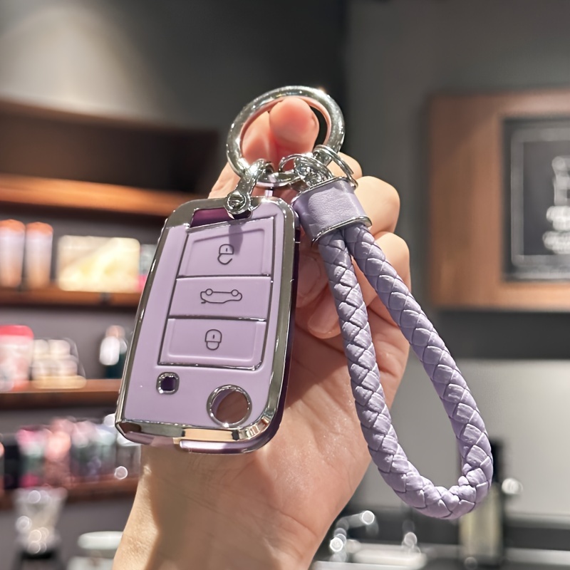 Porte-clés En Cuir Véritable Pour Seat Ibiza Leon Cupra FR Arona Ateca