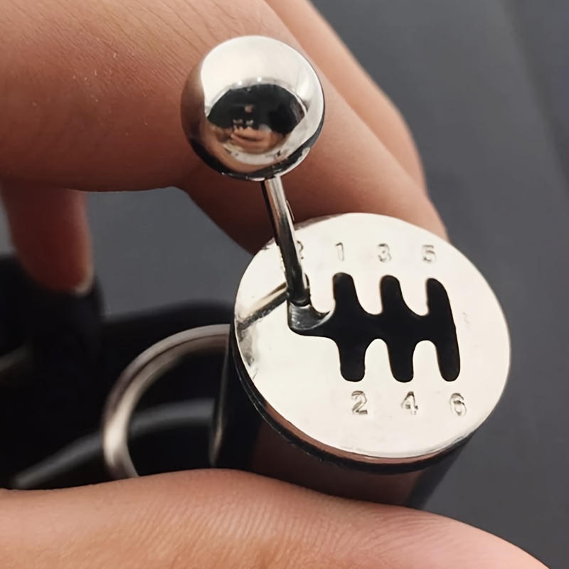  HEEPDD Car Shifter Keyring, Gear Box Shifter Keychain
