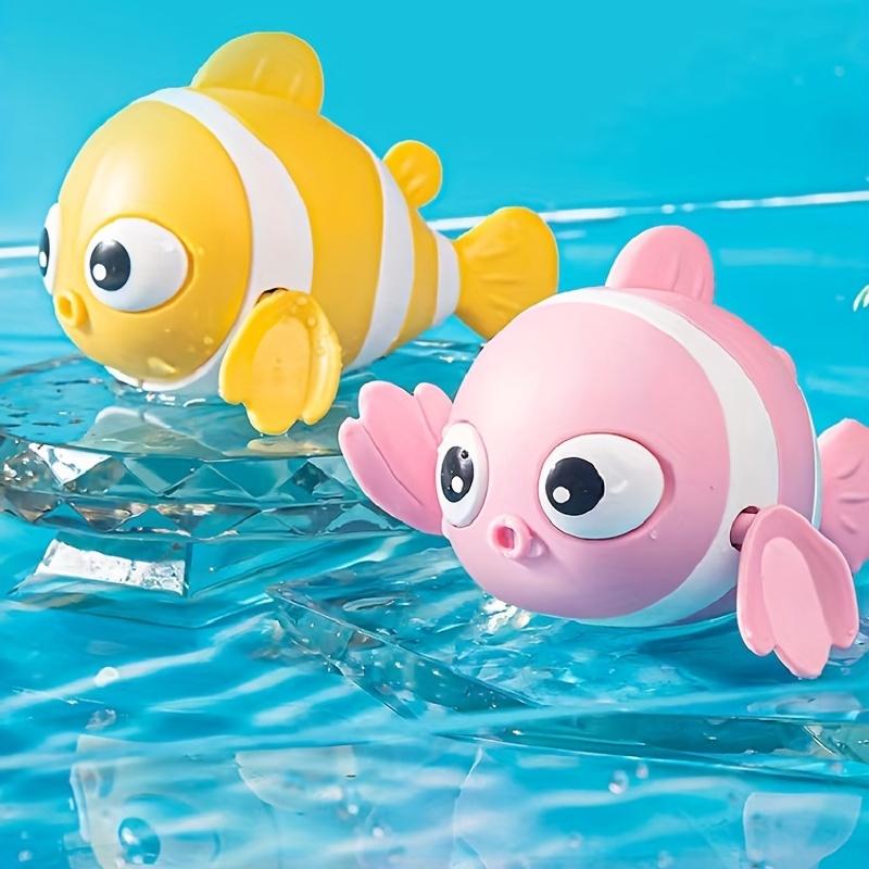 10 pièces/ensemble enfants en caoutchouc souple or poisson bébé jouets de  bain pour enfants Simulation Mini poisson rouge eau enfant en bas âge  amusant natation plage cadeaux – les meilleurs produits dans