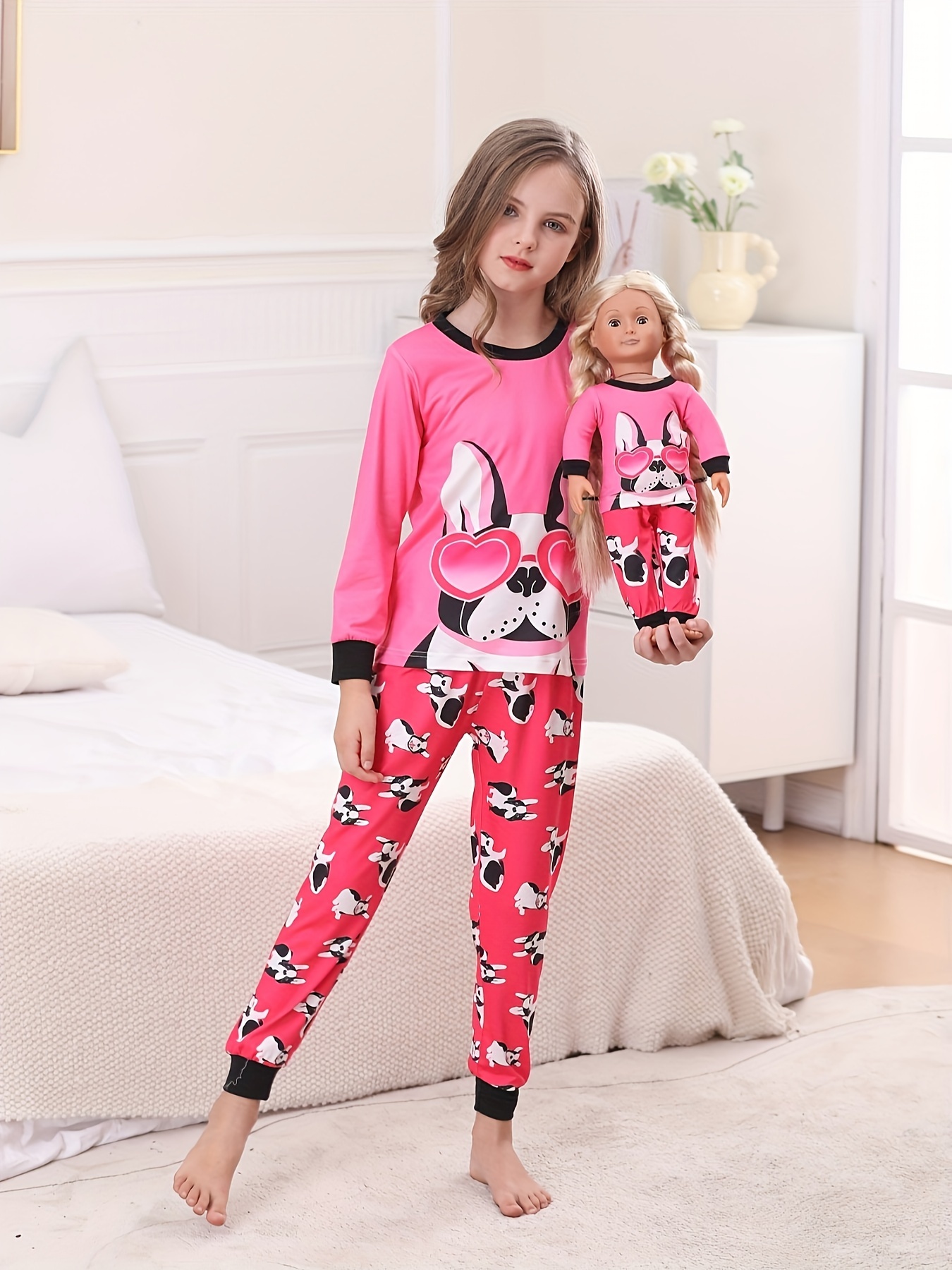 American girl pink discount pajamas