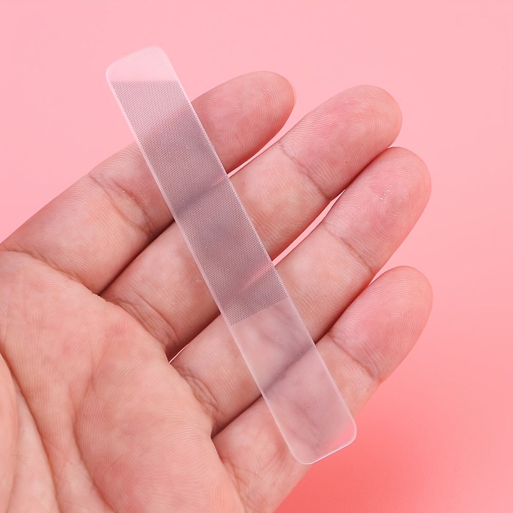 Nano Glass Nail Files Glass Nail File For Natural Nails Nano Nail Buffers  Professional Manicure Tool For Acrylic Nail Care | Shop The Latest Trends |  Temu