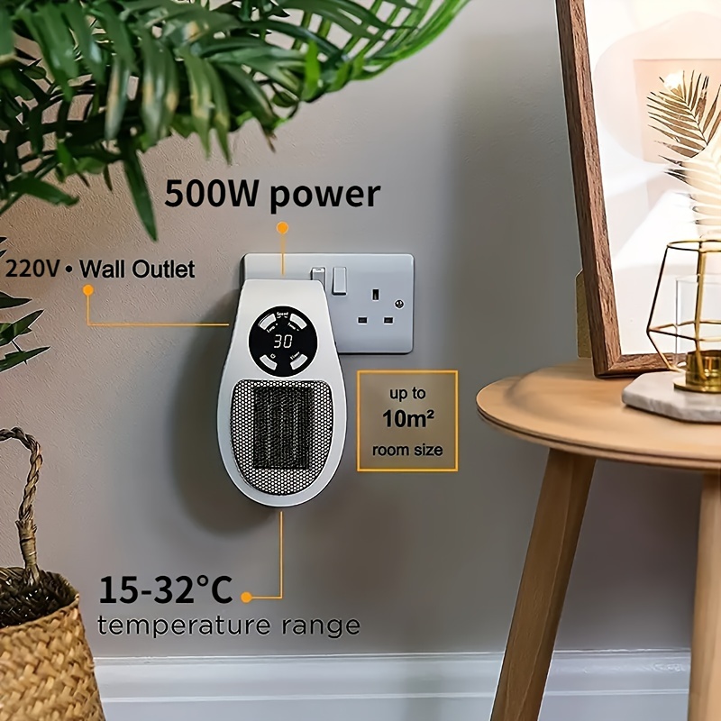 Slim Desk-Mounted Heaters : Under the Desk Flat Panel Heater