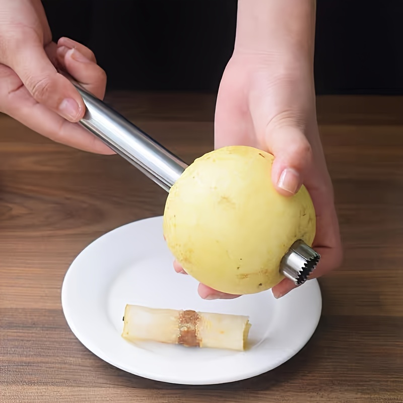 Dénoyauteur de pomme en acier inoxydable - Coupe-pommes, séparateur de  pommes, poires - En acier inoxydable - Résistant à l'acide, facile à  nettoyer : : Cuisine et maison