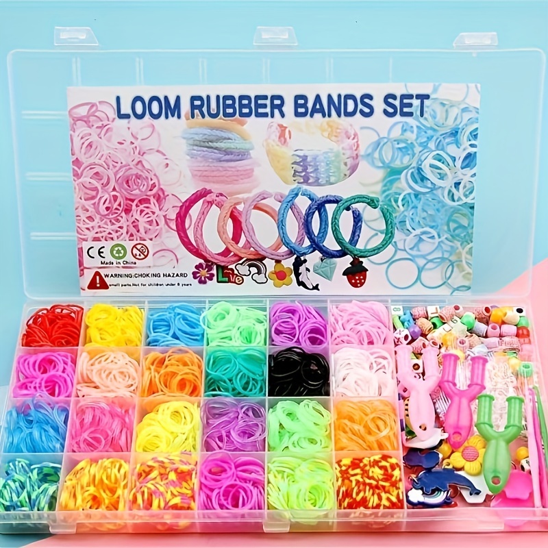 Rubber Band Bracelet Kit Loom Bracelet Making Kit Rubber - Temu