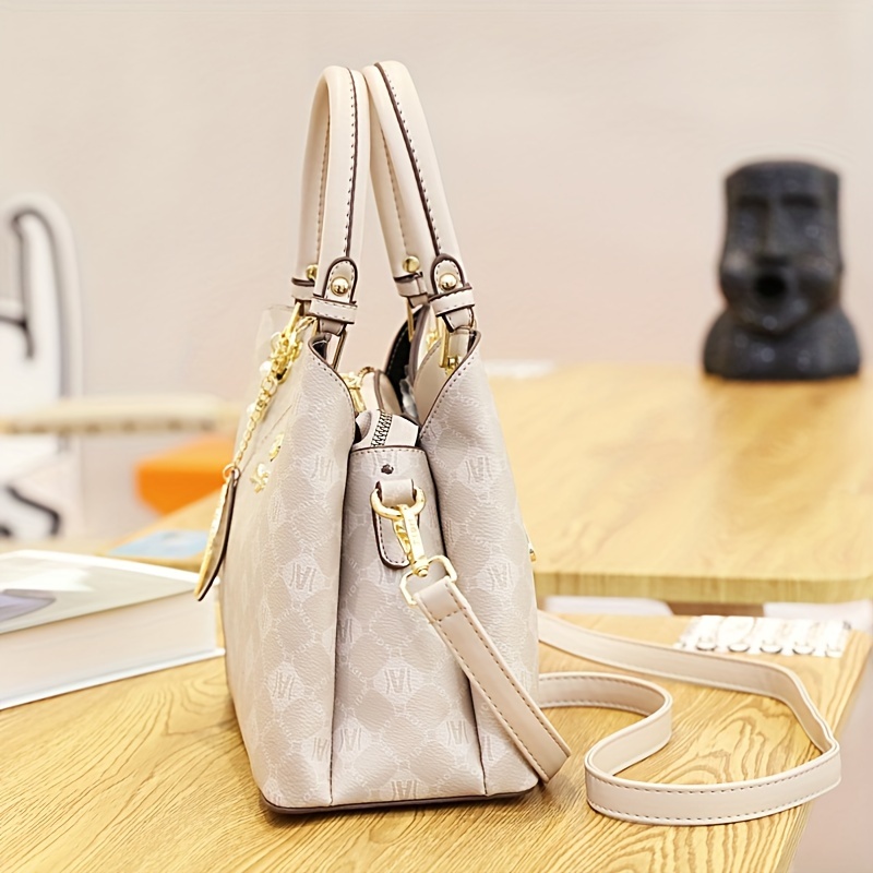 低価格で大人気の synthetic stylish leather capacity large women bag tote バッグ