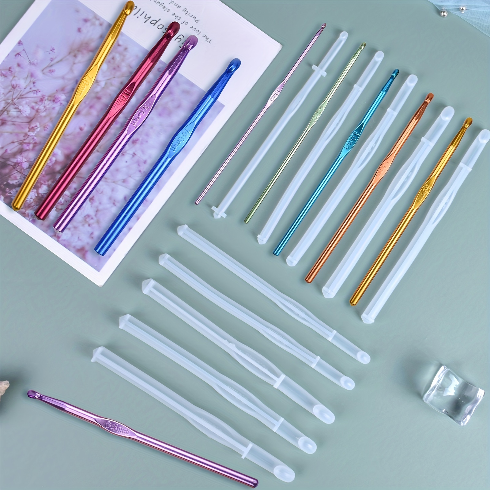 Trying something new: Making resin crochet hooks from scratch 