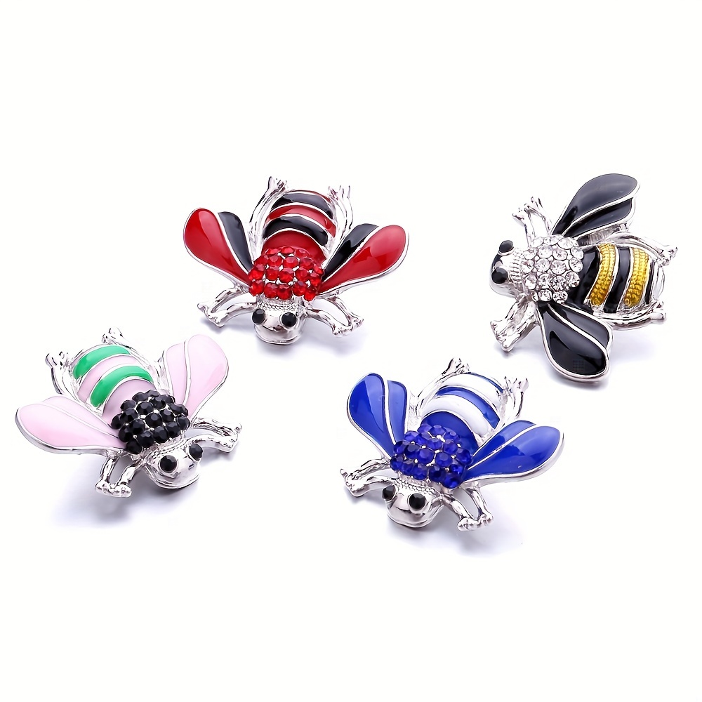 Bee-shaped Button Bracelet Accessory