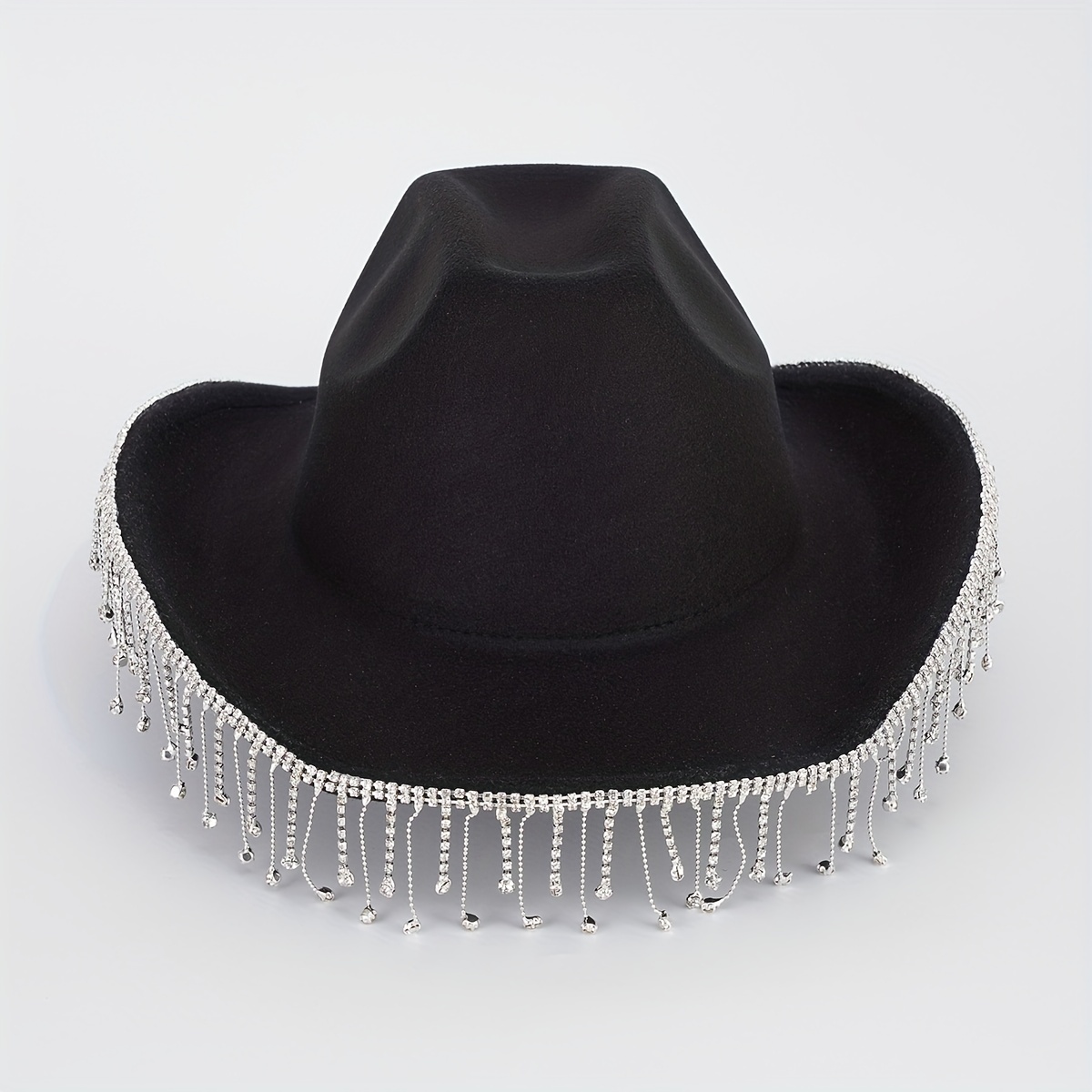 Sombrero vaquero C.C Bride con detalles de perlas y diamantes de imitación  al por mayor para tu tienda - Faire España