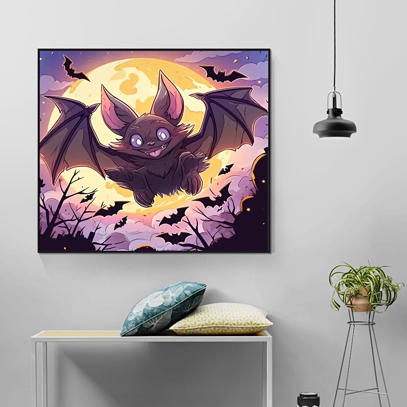 Hallowmas Diamond Art Painting Kits For Adults, Ghost Boo Bat Diamond  Painting Kits For Beginners, Full Diamond Diamond Dots Paintings Gem Art  Painting Kits Diy Adult Crafts For Wall Decor Gifts 