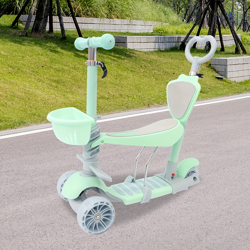 GOMO Patineta de tres ruedas para niños de 2 a 5 años – Scooter para niños  de 3 a 5 años – Scooter para niños de 2 años – Scooter de 3 ruedas para
