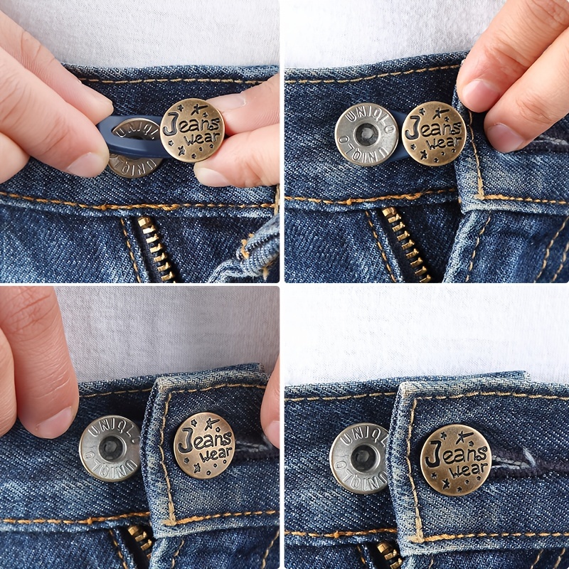 Bouton d'extension libre de clou de jeans détachable - Temu France